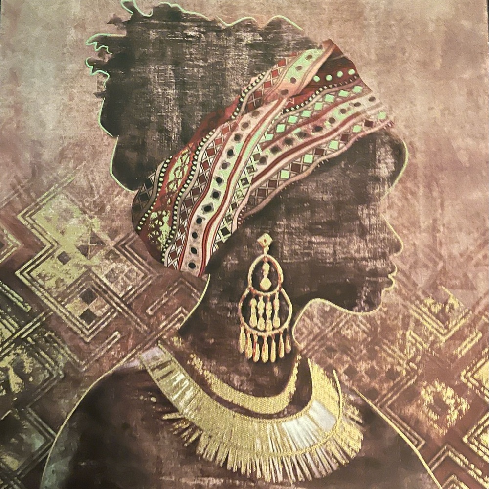Bohemian Multicolor Headwrap and Earrings